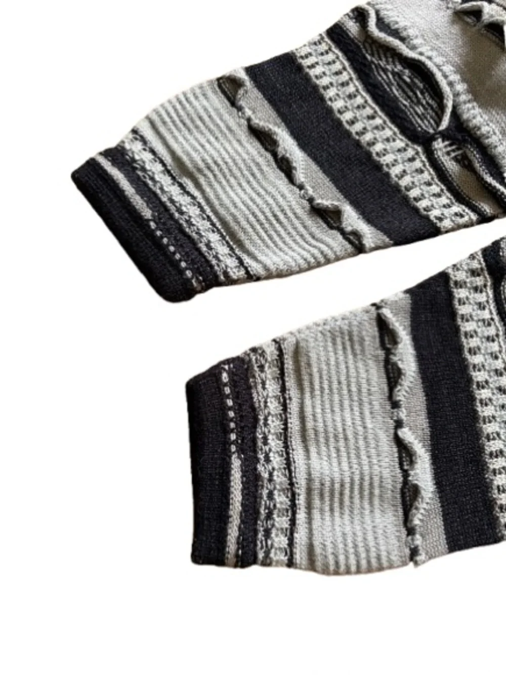 Vintage Bergati 3D Knit Sweater XXL Deadstock